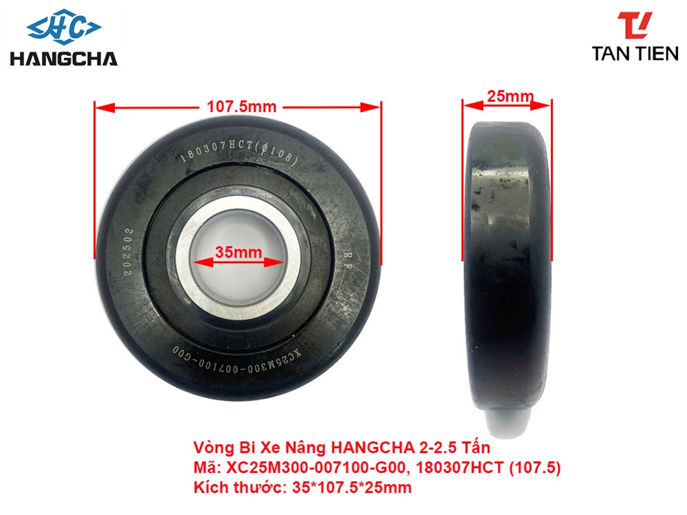 Vòng Bi Xe Nâng Hangcha XC25M300-007100-G00